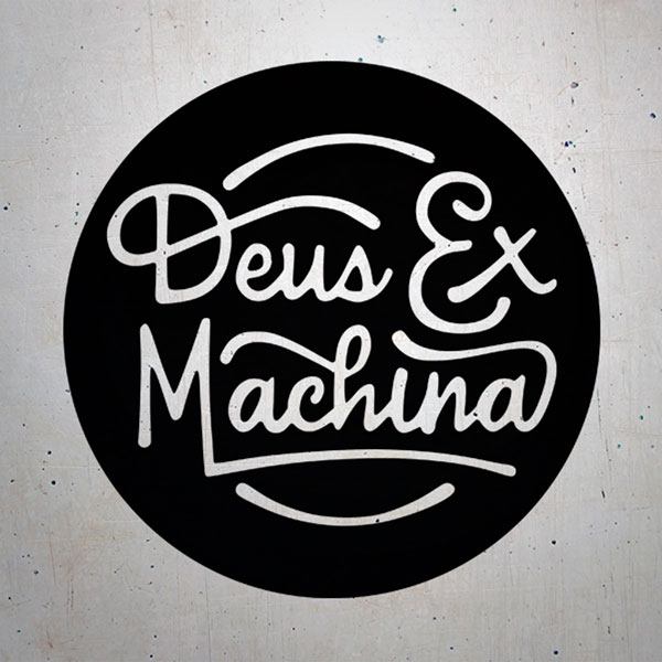 Autocollants: Cercle Deus ex Machina