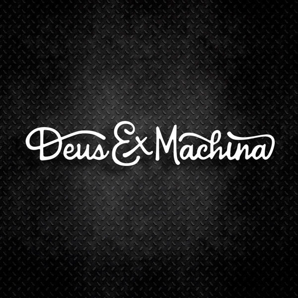 Autocollants: Phrase Deus ex Machina