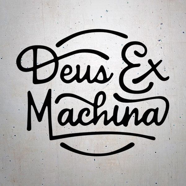 Autocollants: Moto Deus ex Machina