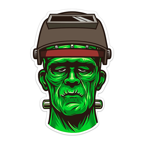 Autocollants: Fer à souder Frankenstein