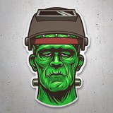 Autocollants: Fer à souder Frankenstein 3