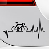 Autocollants: Vélo Cardiogramme 2