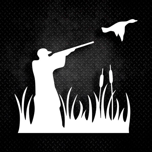 Autocollants: Chasseur de Silhouettes