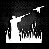 Autocollants: Chasseur de Silhouettes 2