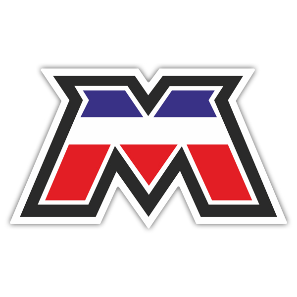 Autocollants: Motobécane Logo