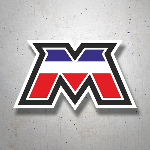 Autocollants: Motobécane Logo