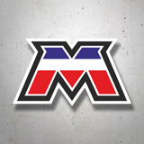 Autocollants: Motobécane Logo 3