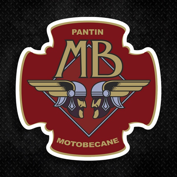 Autocollants: Motobécane Pantin MB