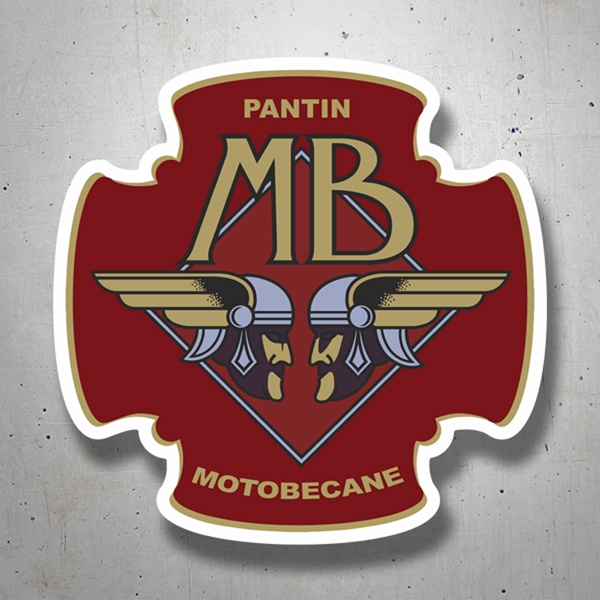 Autocollants: Motobécane Pantin MB