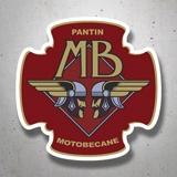 Autocollants: Motobécane Pantin MB 3