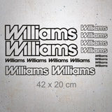 Autocollants: Kit 16X Williams 2