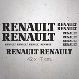 Autocollants: Kit 14X Renault 2