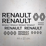 Autocollants: Kit 22X Renault 2