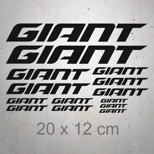 Autocollants: 14X Giant