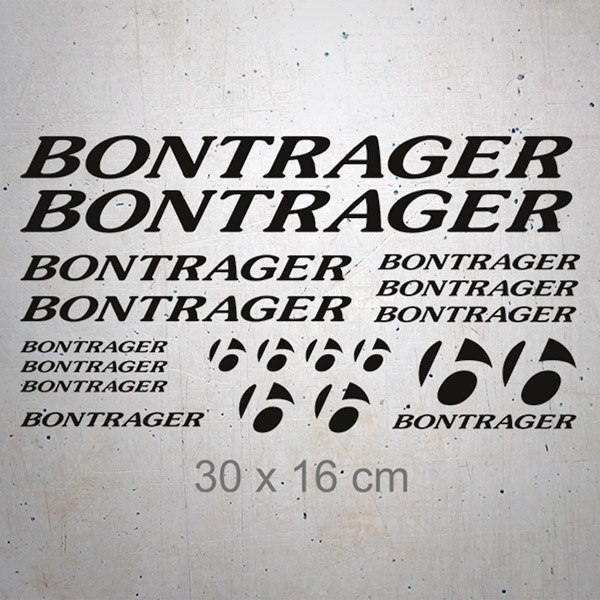 Autocollants: 20X Bontrager