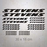 Autocollants: Kit 19X Stevens 2