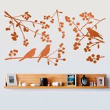 Stickers muraux: Silhouettes d'oiseaux 2