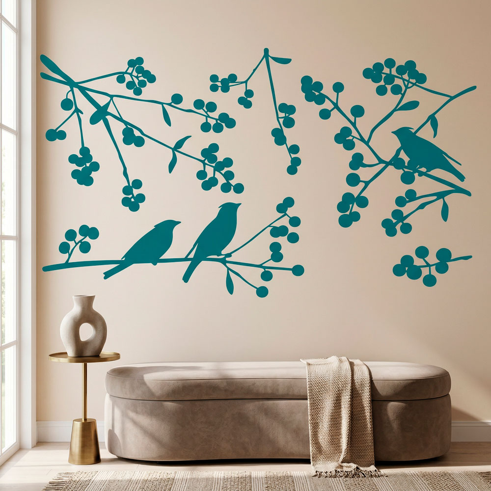 Silhouettes d'oiseaux 12