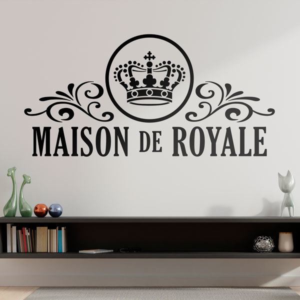 Stickers muraux: Maison de Royale Personnalisé