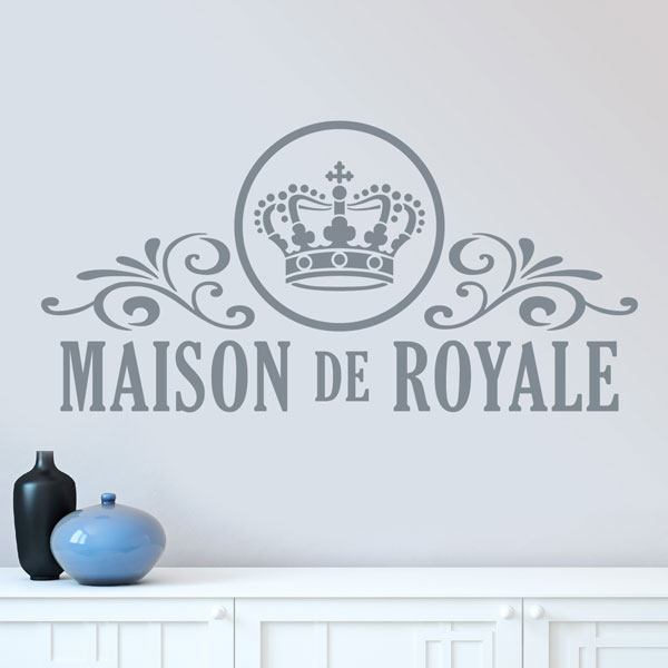 Stickers muraux: Maison de Royale Personnalisé