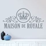 Stickers muraux: Maison de Royale Personnalisé 2