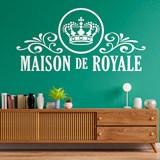 Stickers muraux: Maison de Royale Personnalisé 3