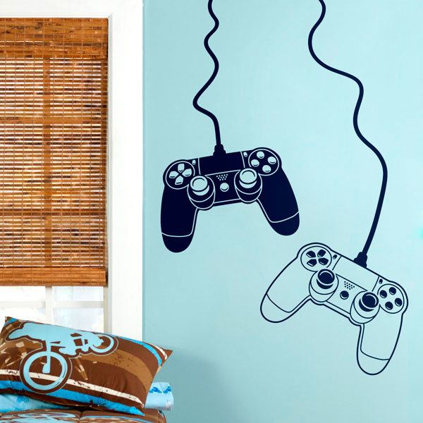 Stickers muraux: Manettes de Play Station