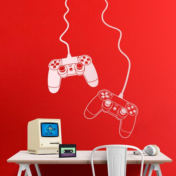 Stickers muraux: Manettes de Play Station