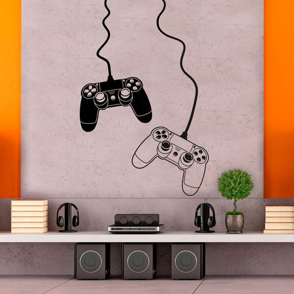 Stickers muraux: Manettes de Play Station