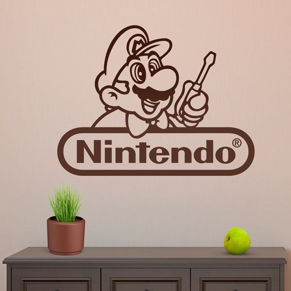 Stickers pour enfants: Mario Bros et Nintendo