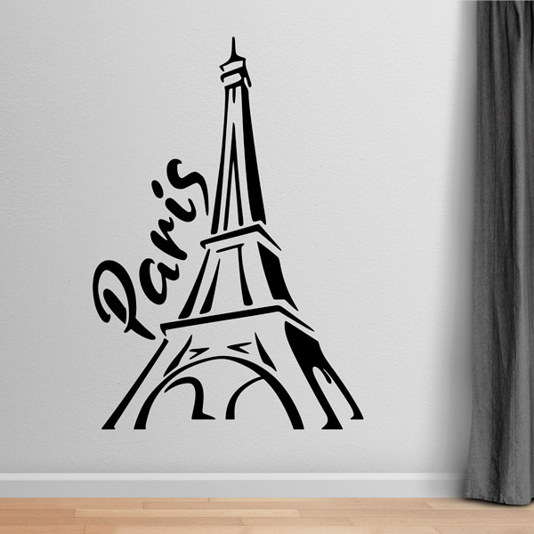 Stickers muraux: Tour Eiffel, Paris, France 0