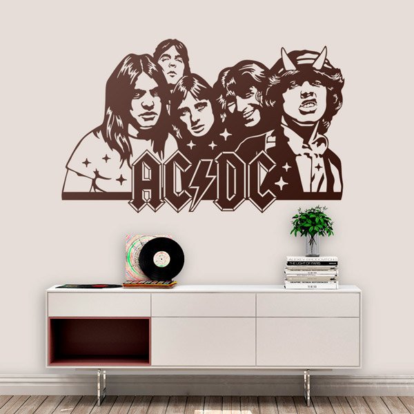 Stickers muraux: AC/DC