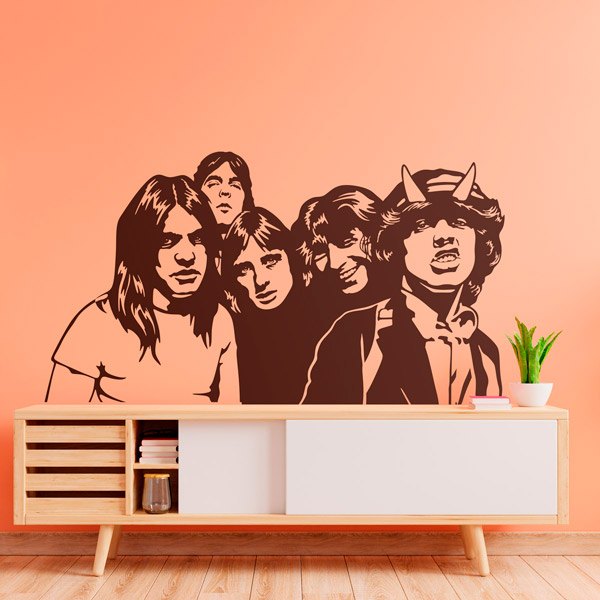 Stickers muraux: ACDC Highway to Hell