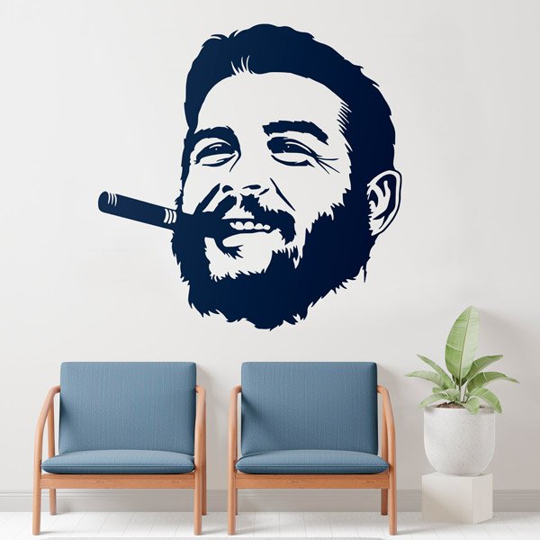 Stickers muraux: Che Guevara avec du Pur