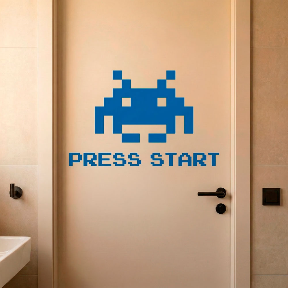 Space Invaders Press Start 14