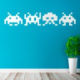 Stickers muraux: Space Invaders Martiens 3