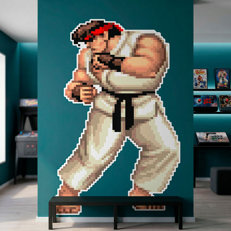 Street Fighter Ryu Pixel Art 4/5