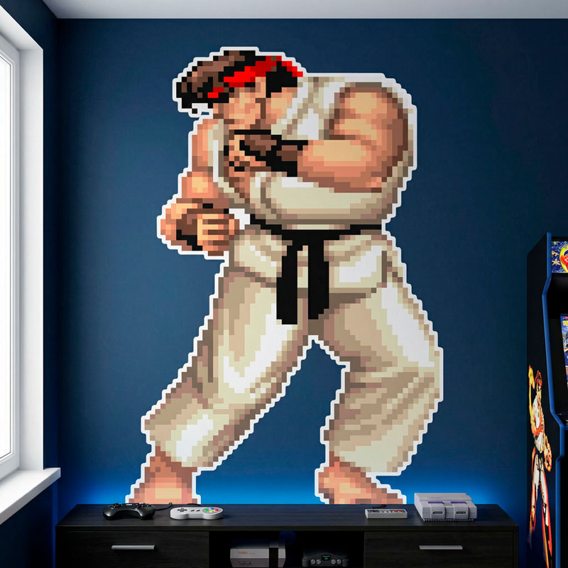 Street Fighter Ryu Pixel Art 5/5