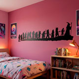 Stickers muraux: Personnages du Seigneur des Anneaux 13