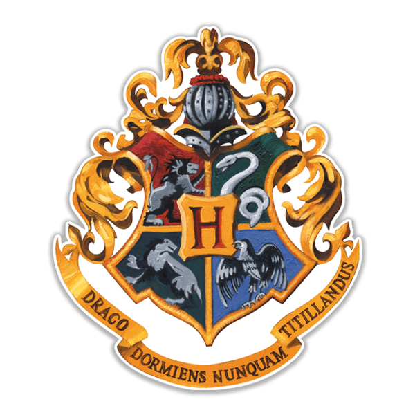 Stickers muraux: Emblème de Hogwarts de Harry Potter