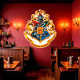 Stickers muraux: Embl&egrave;me de Hogwarts de Harry Potter 7