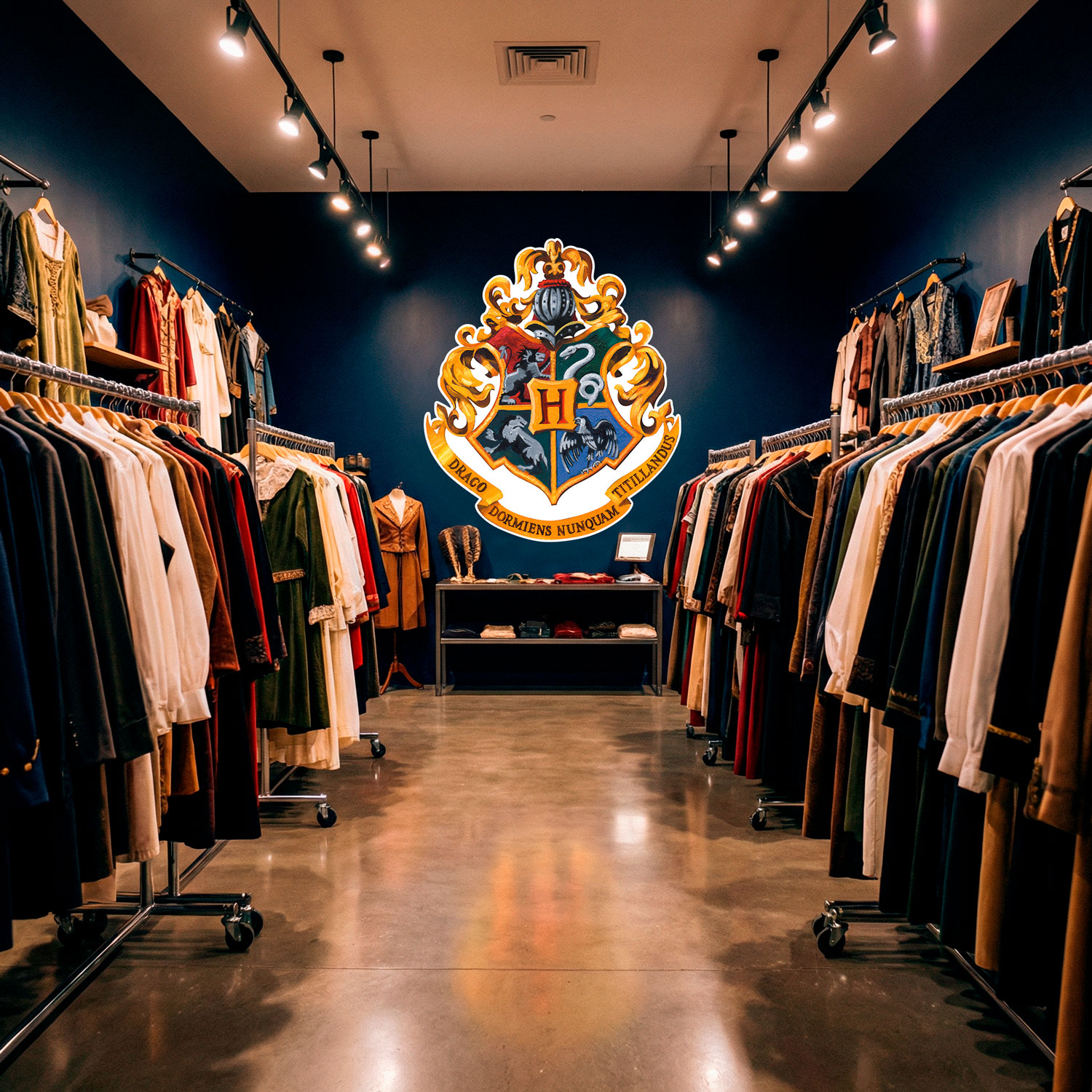 Stickers muraux: Embl&egrave;me de Hogwarts de Harry Potter