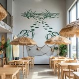 Stickers muraux: La Route de la Plage 4