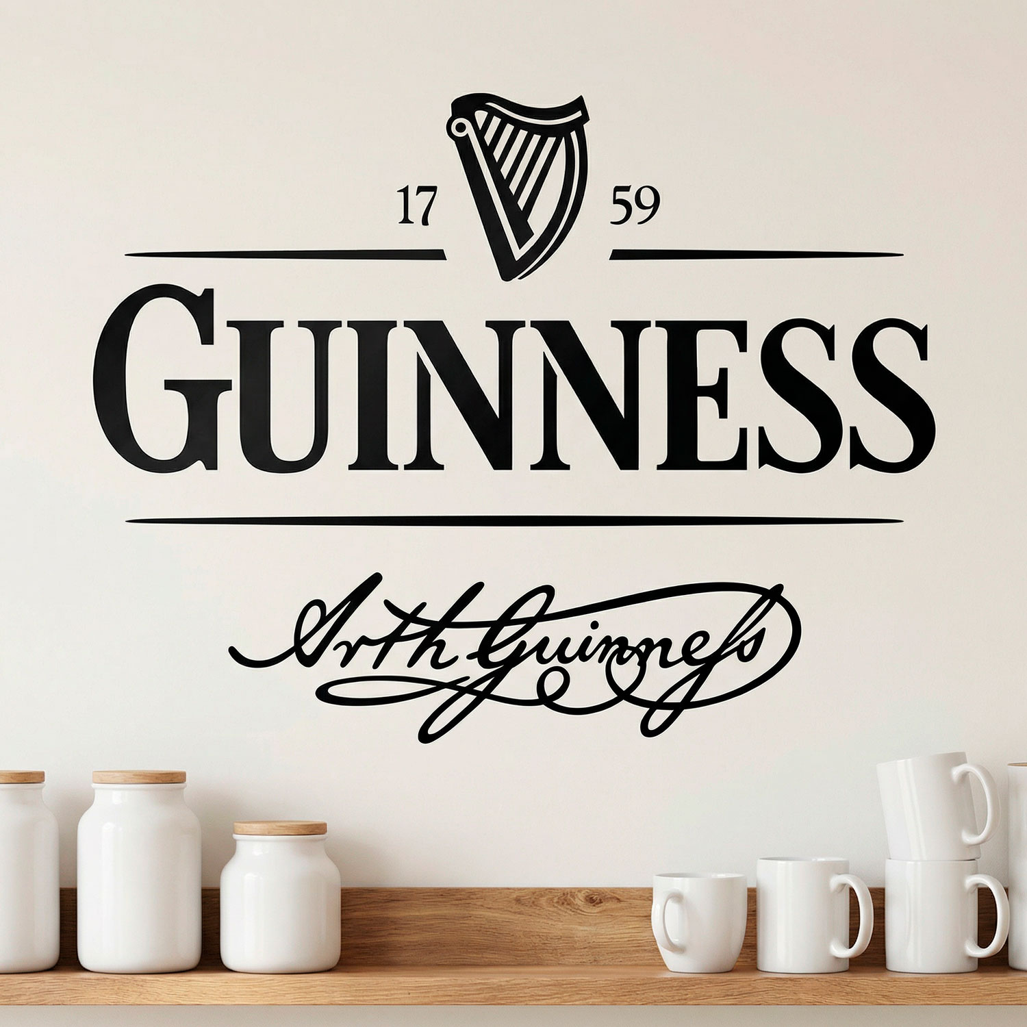 Stickers muraux: Guinness 1759