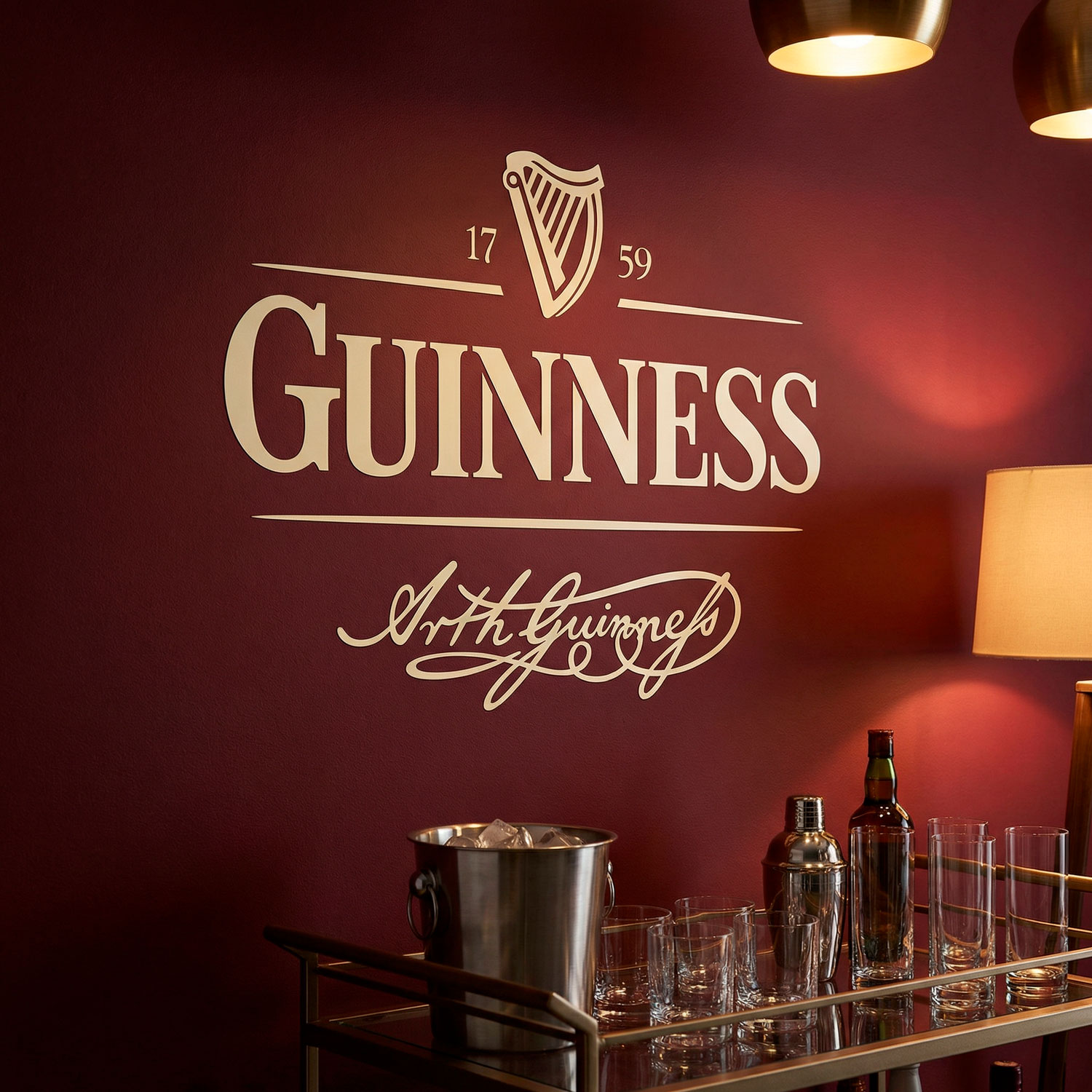 Stickers muraux: Guinness 1759