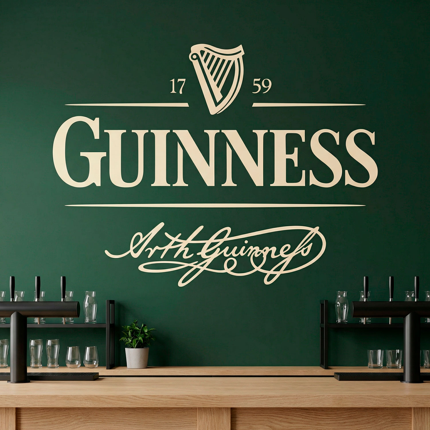Stickers muraux: Guinness 1759