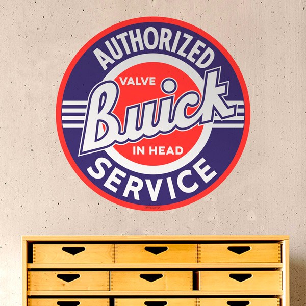 Stickers muraux: Buick Service 1