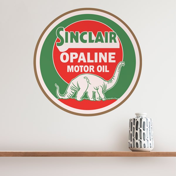 Stickers muraux: Sinclair Opaline Motor Oil