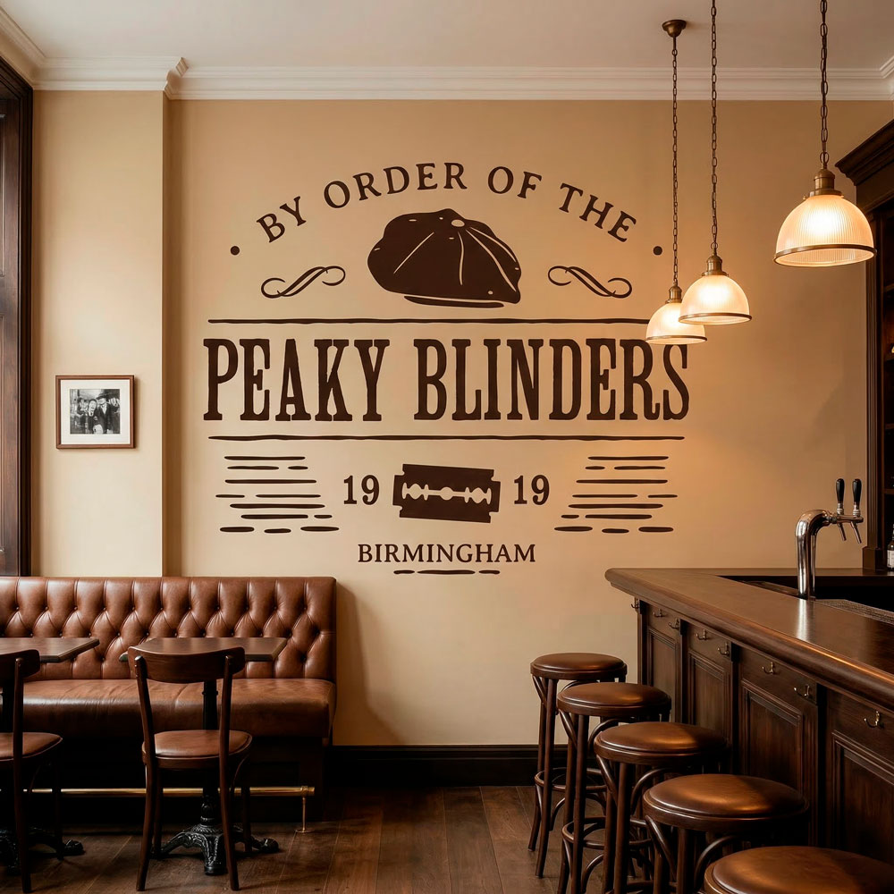 Stickers muraux: Peaky Blinders Birmingham
