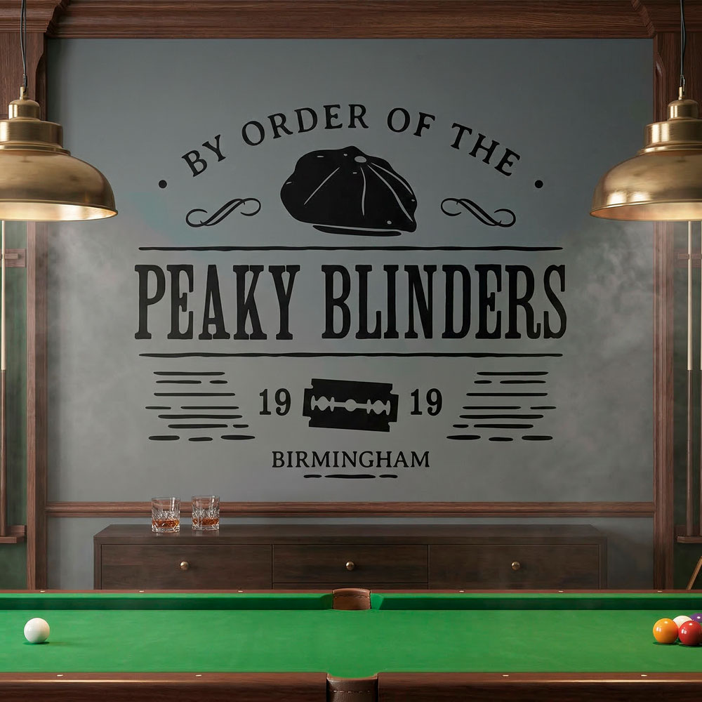 Stickers muraux: Peaky Blinders Birmingham